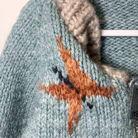 Hand knit dog sweater - Picture 4 of 4